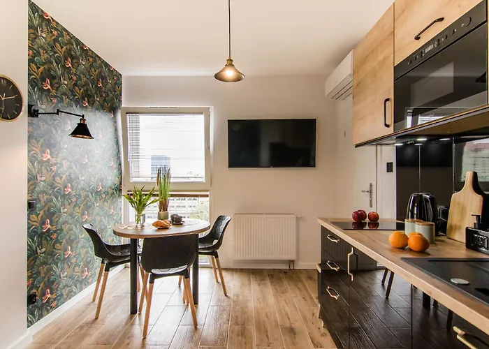 Parrot - 77 Wigury - Dostep Na Kod - Parking - Smaczna Kawa - Centrum - Blisko Piotrkowska - Galeria - Widok Na - Klimatyzacja - 7 Pietro - Fv Lägenhet *